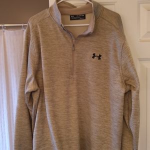 Under Armour 1/4 Zip khaki New without tags XXL